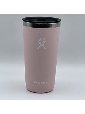 Hydro Flask 20 oz All Around Tumbler Pink Stainless Steel Insulated Cup Lid
